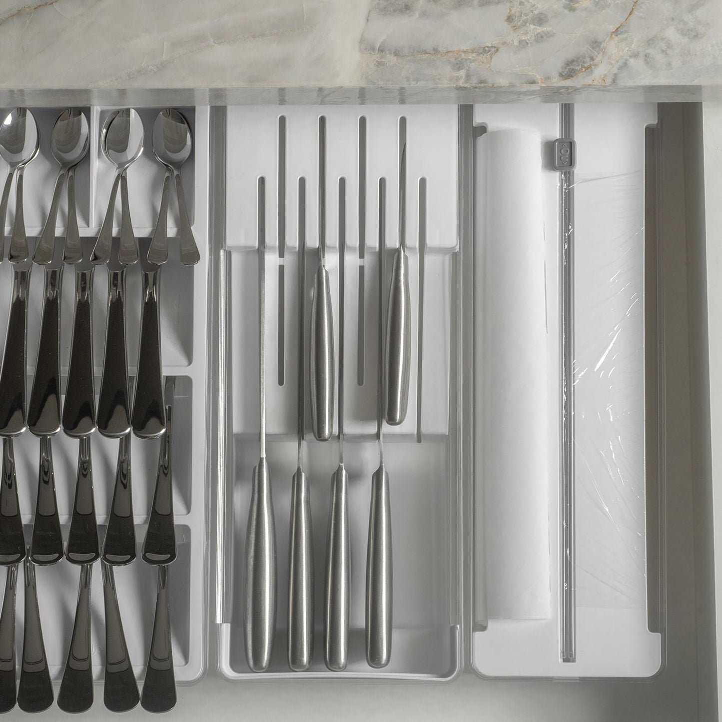 Kit Organizador de Gavetas Ou 3 Peças Linha Clear - Ou
