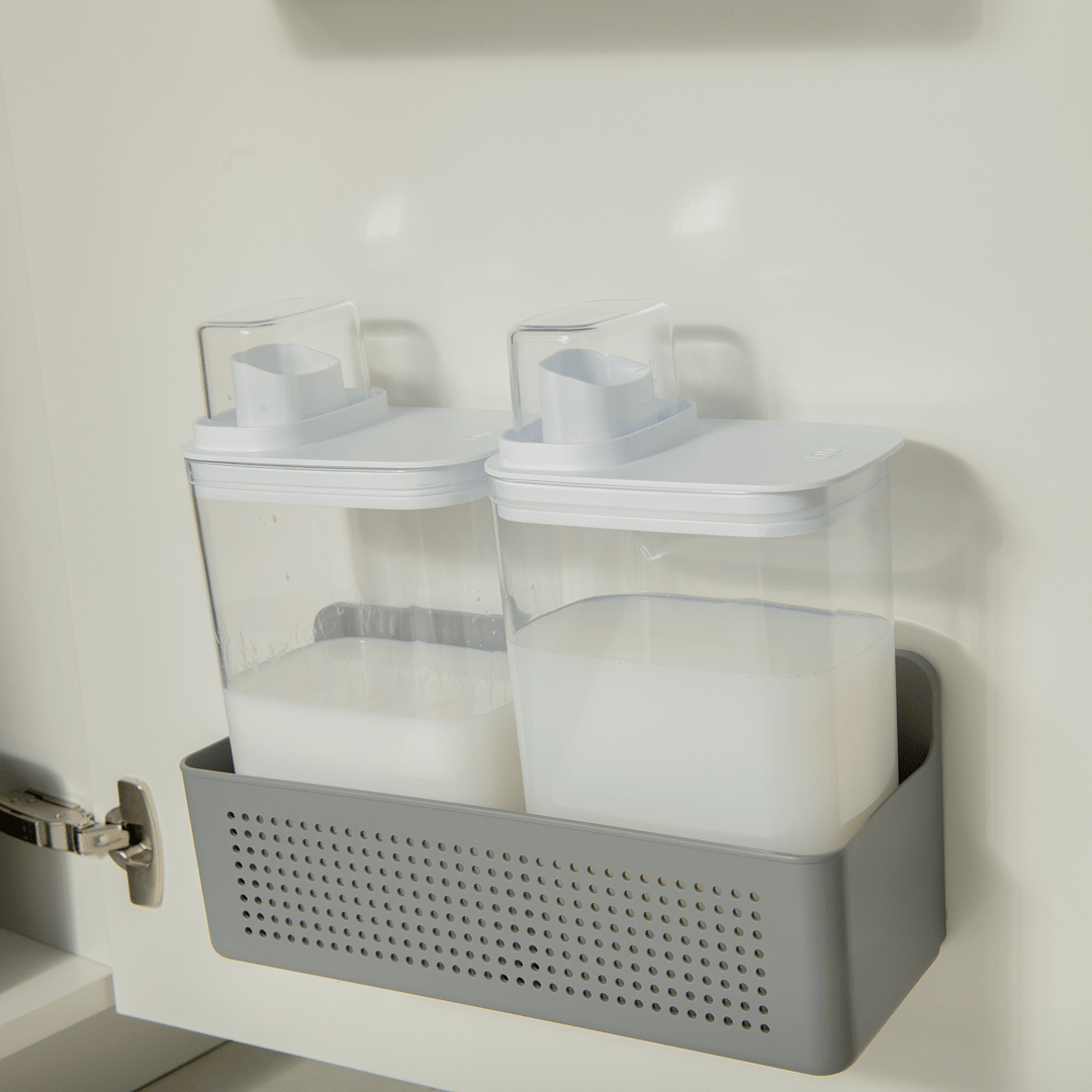 Kit Organizador de Parede e Armário com Dispensers 2,3L Ou 3 Peças Linhas Flow - Ou