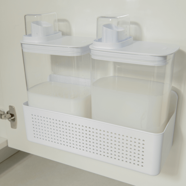 Kit Organizador de Parede e Armário com Dispensers 2,3L Ou 3 Peças Linhas Flow - Ou