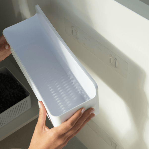 Kit Organizador de Parede e Armário com Dispensers 2,3L Ou 3 Peças Linhas Flow - Ou