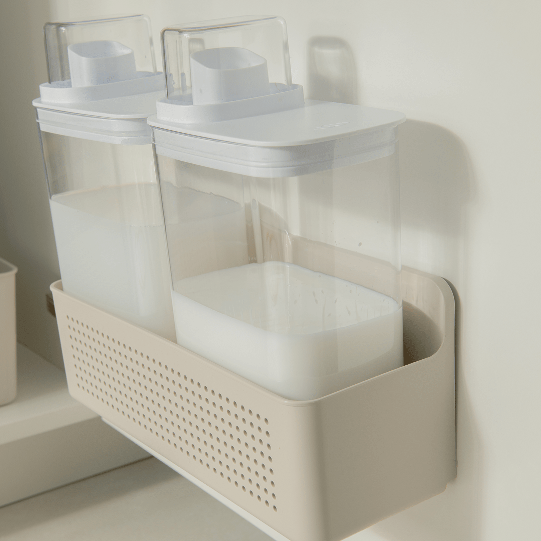 Kit Organizador de Parede e Armário com Dispensers 2,3L Ou 3 Peças Linhas Flow - Ou