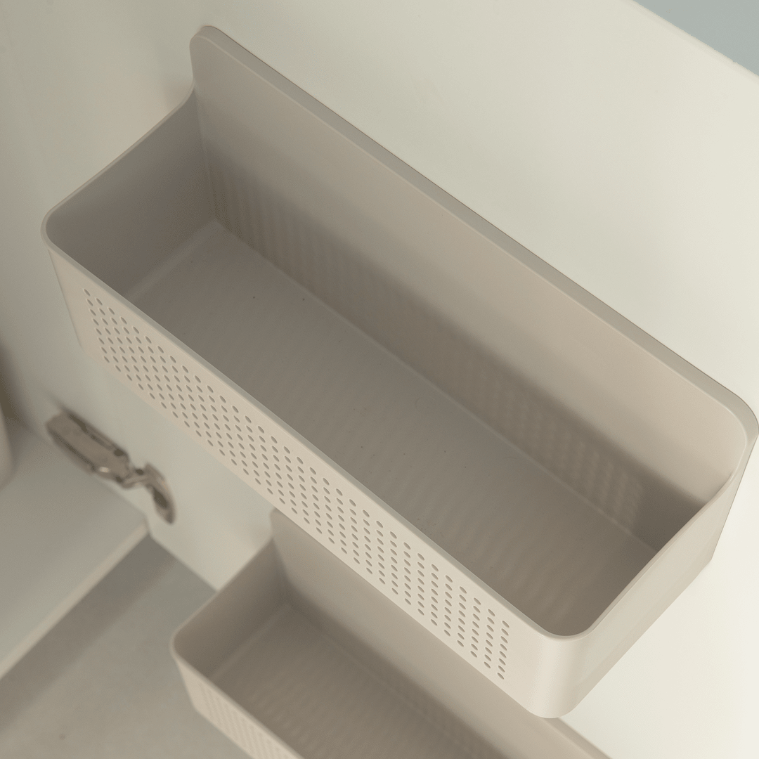 Kit Organizador de Parede e Armário com Dispensers 2,3L Ou 3 Peças Linhas Flow - Ou