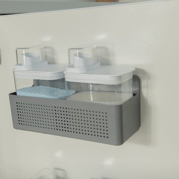 Kit Organizador de Parede e Armário com Dispensers Ou 1,5L 3 Peças Linhas Flow - Ou