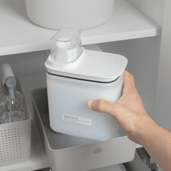 Kit Organizador de Parede e Armário com Dispensers Ou 1,5L 3 Peças Linhas Flow - Ou