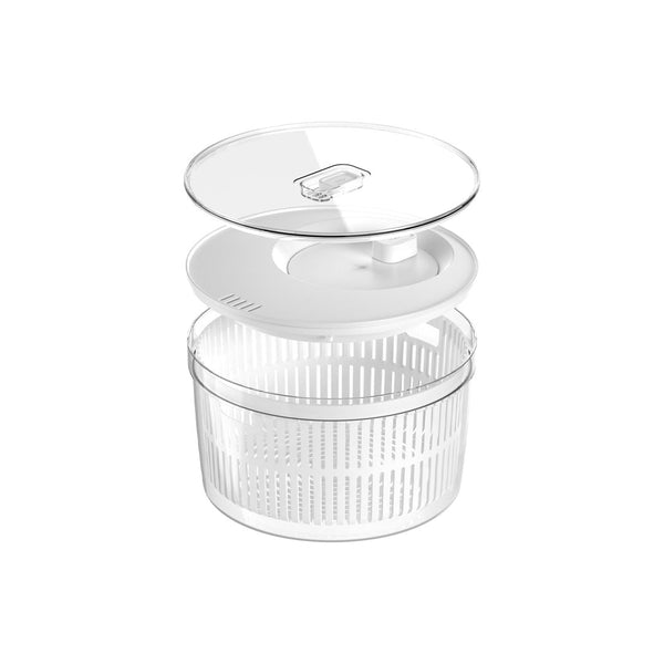 Kit organizador e secador de saladas Ou 5,5L Linha Clear Fresh - Ou