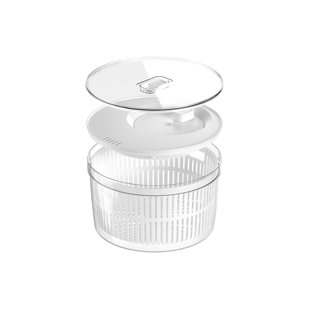 Kit organizador e secador de saladas Ou 5,5L Linha Clear Fresh - Ou