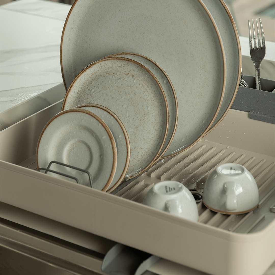 Kit Organizador Sobre a Pia 2 Peças Linha Liv - Ou