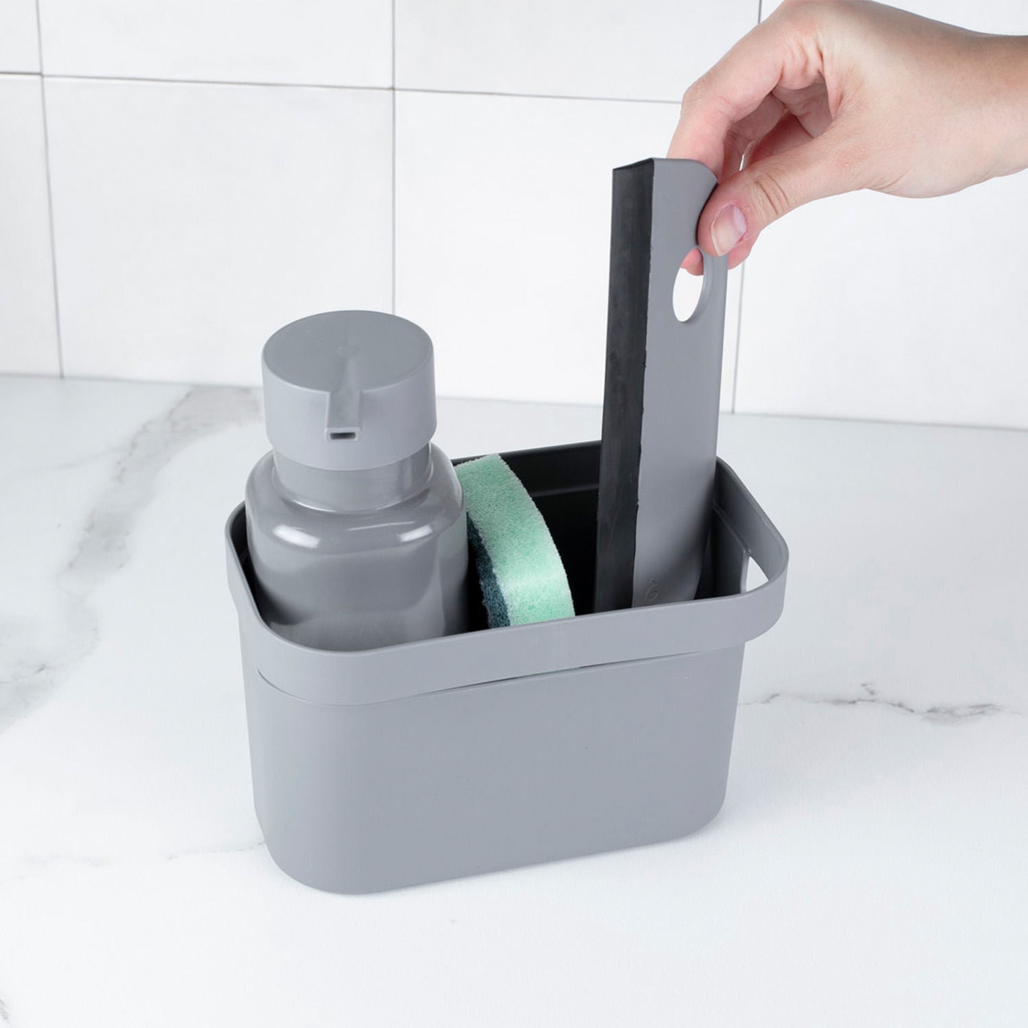 Kit organize sua pia Ou 4 peças Linha Trium - Ou