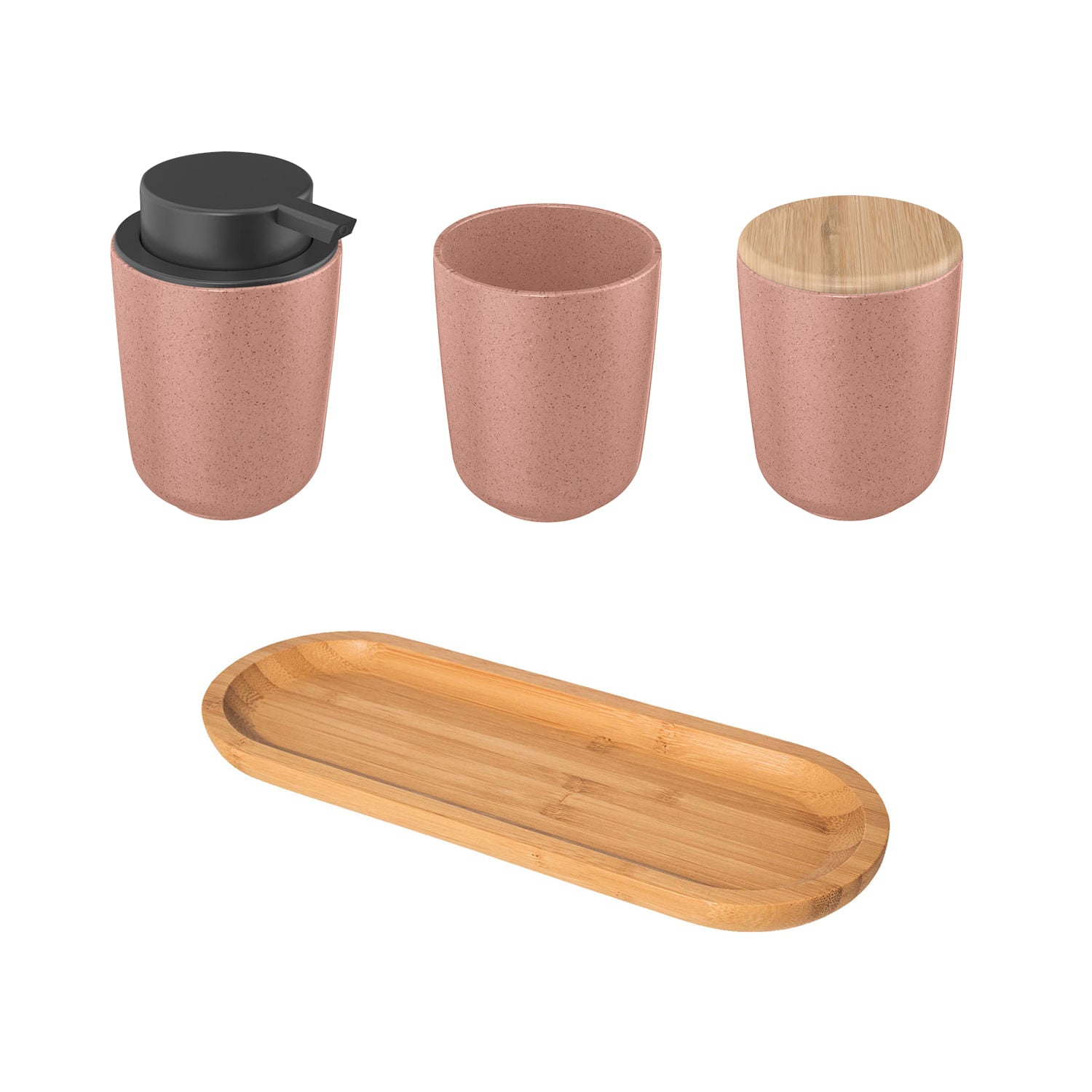 Kit Para Banheiro Ou 4 Peças Linha Osaka - Ou