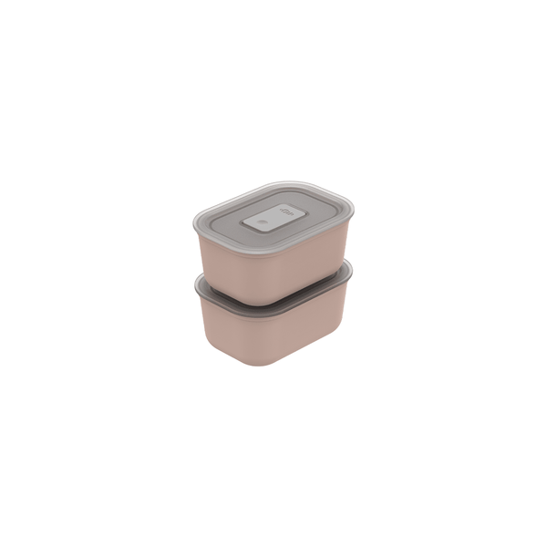 Kit Pote Hermético Para Marmita 400ml 2 peças Ou Linha Move Lock - Ou