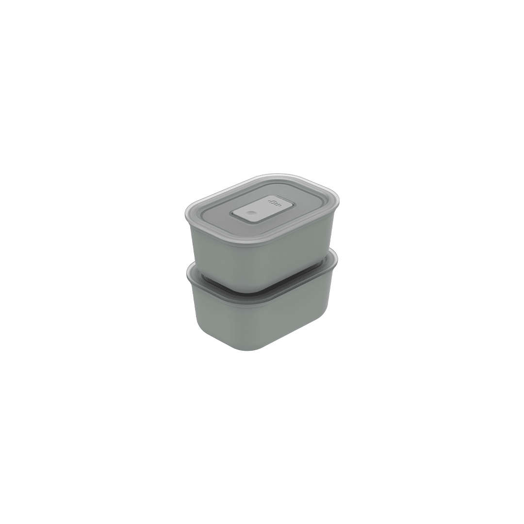 Kit Pote Hermético Para Marmita 400ml 2 peças Ou Linha Move Lock - Ou
