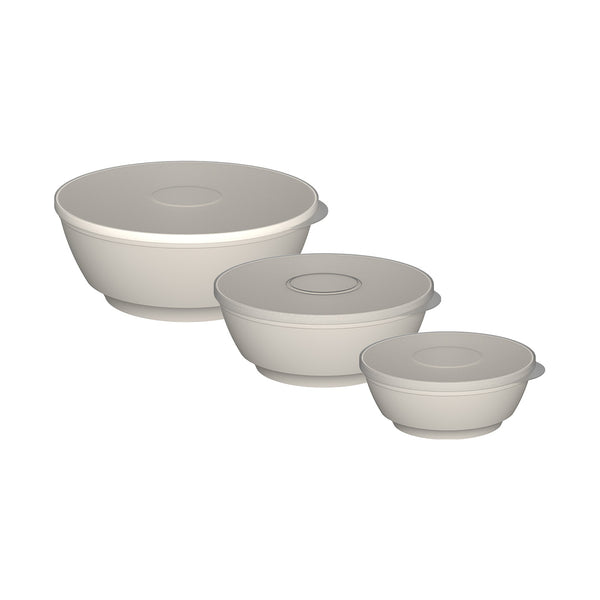 Kit Potes com Tampa Ou 3 Peças Linha Servir