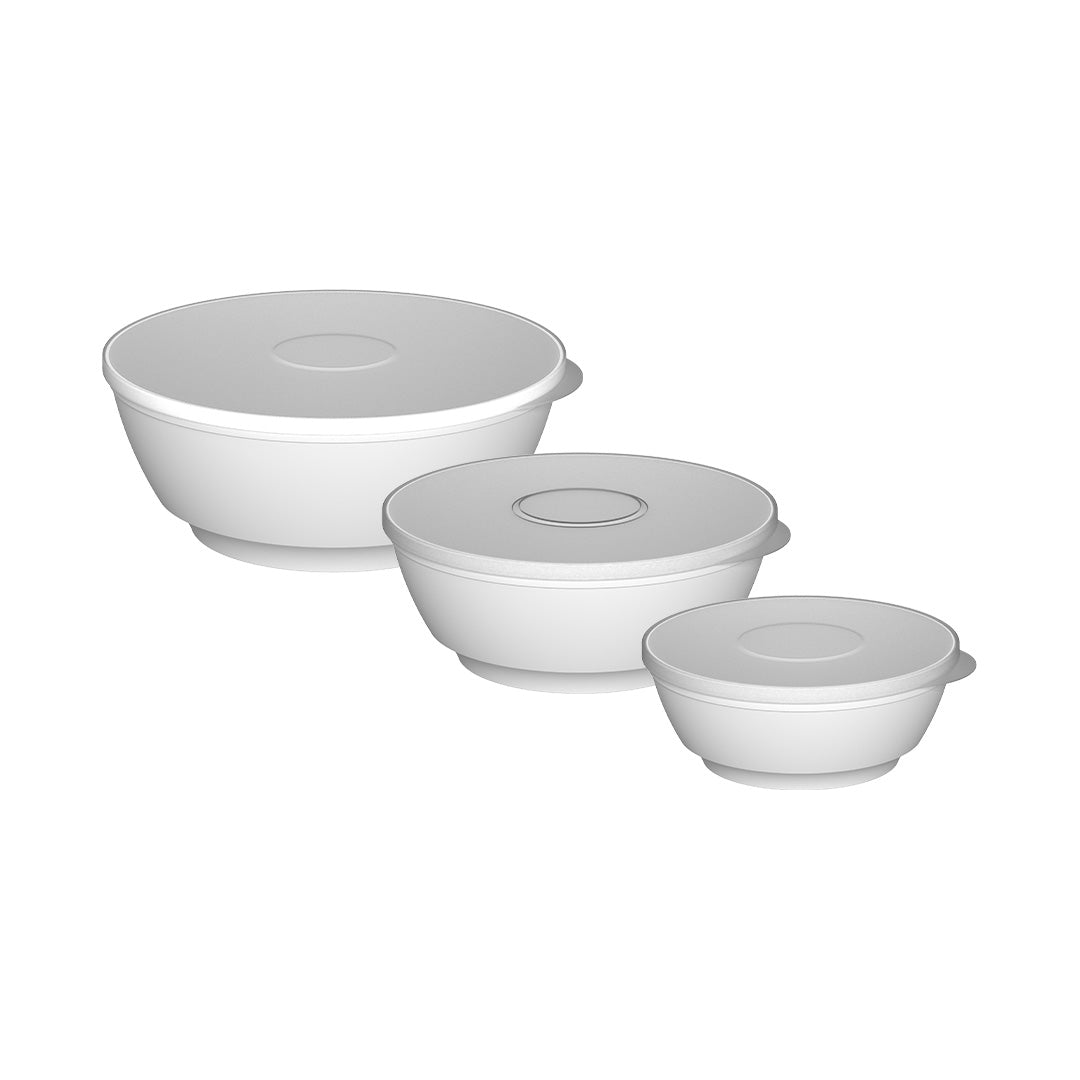 Kit Potes com Tampa Ou 3 Peças Linha Servir