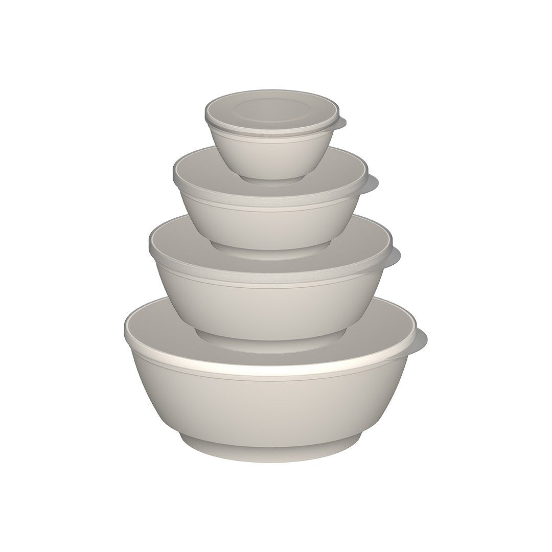 Kit Tigelas Com Tampa Ou 4 Peças Linha Servir - Ou