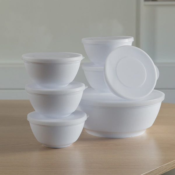 Kit Tigelas Com Tampa Ou 4 Peças Linha Servir - Ou