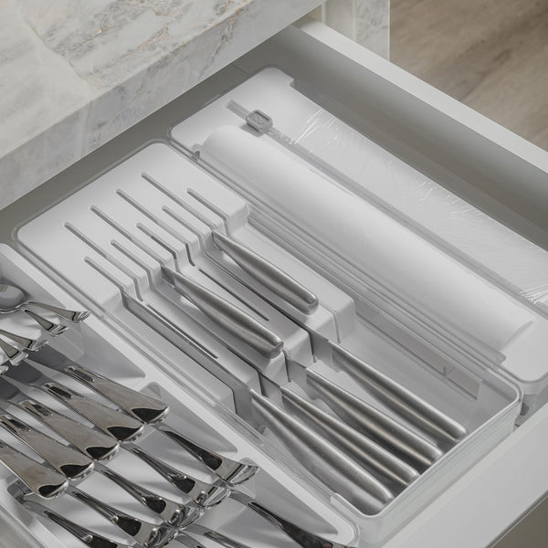 Kit organizador de gavetas Ou 3 peças Linha Clear