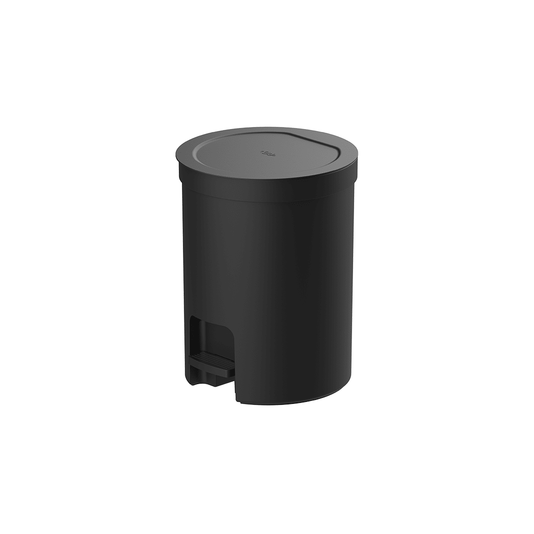 Lixeira 12 Litros Redonda com Pedal Ou Linha Trium - Ou