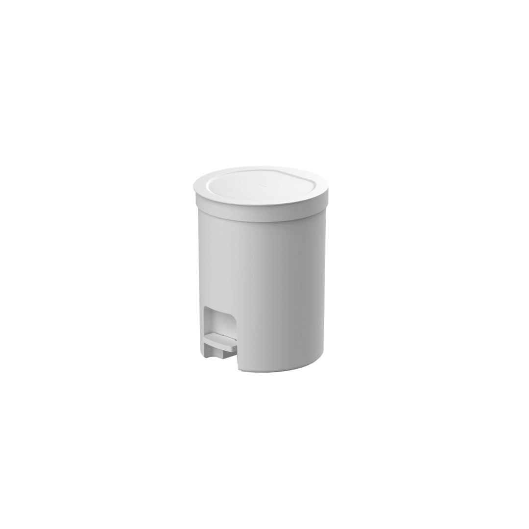 Lixeira 12 Litros Redonda com Pedal Ou Linha Trium - Ou