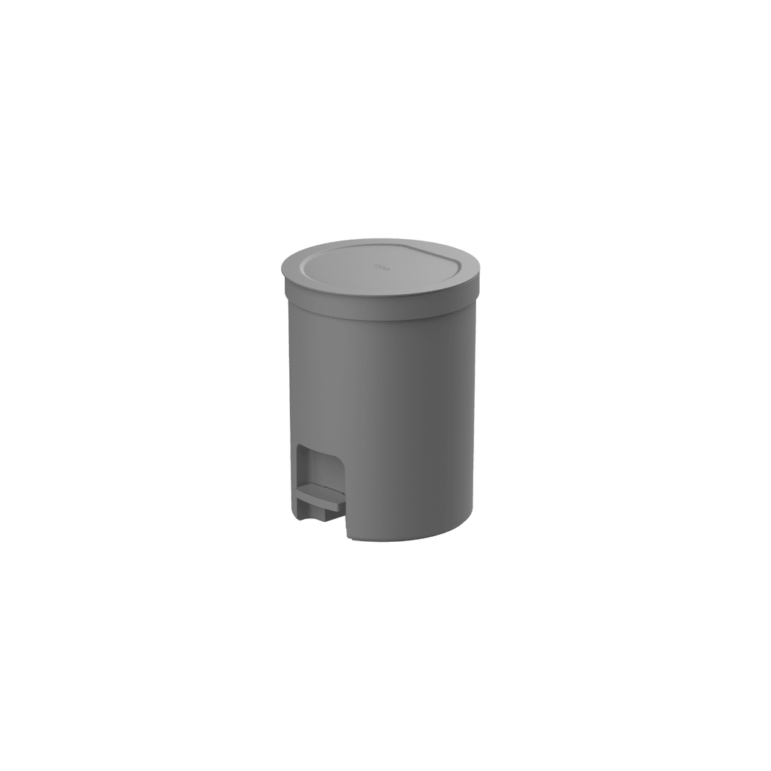 Lixeira 12 Litros Redonda com Pedal Ou Linha Trium - Ou