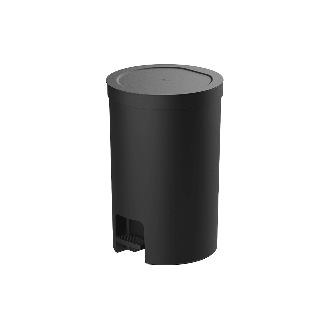 Lixeira 30 Litros Redonda com Pedal Ou Linha Trium - Ou