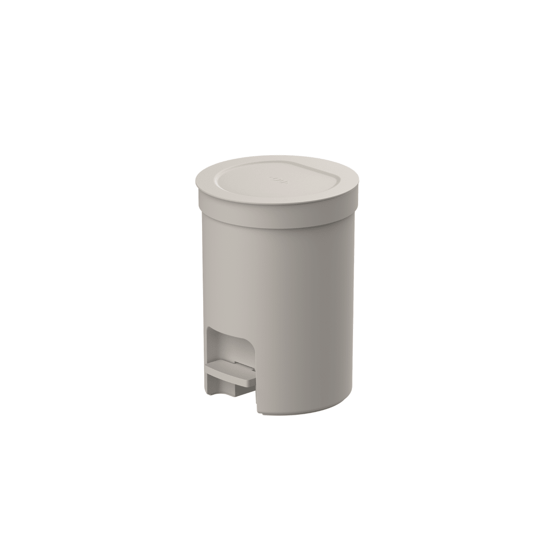 Lixeira 6 Litros Redonda com Pedal Ou Linha Trium - Ou