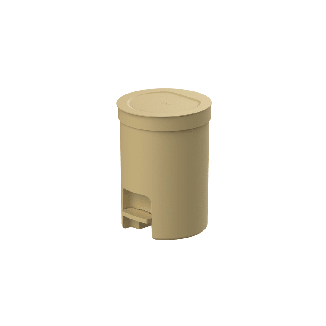 Lixeira 6 Litros Redonda com Pedal Ou Linha Trium - Ou
