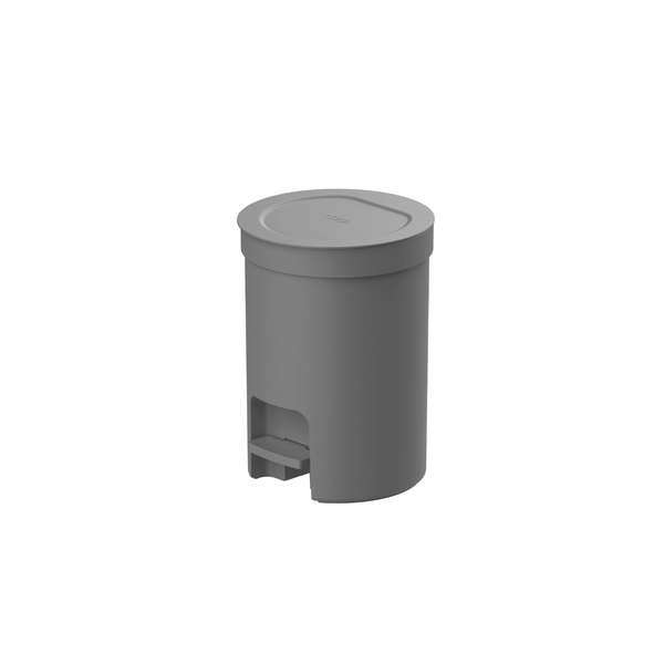 Lixeira 6 Litros Redonda com Pedal Ou Linha Trium - Ou