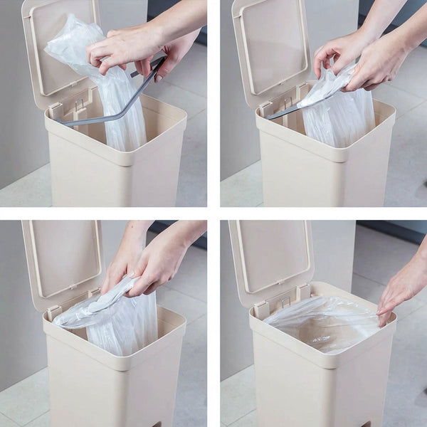 Lixeira com pedal Ou 20L Linha Trium - Ou