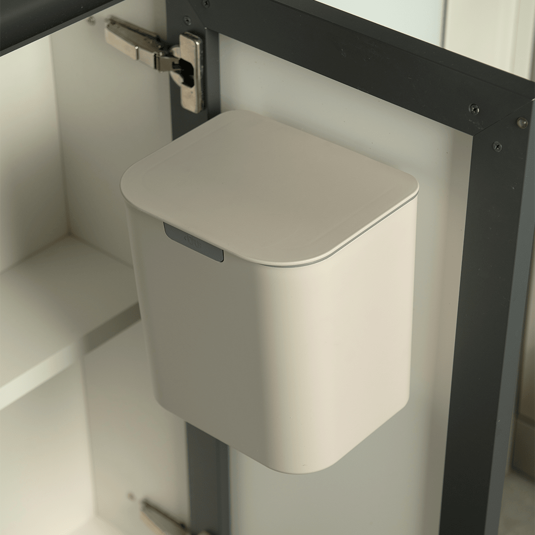 Lixeira de Bancada/Parede Ou 5L Linha Liv - Ou