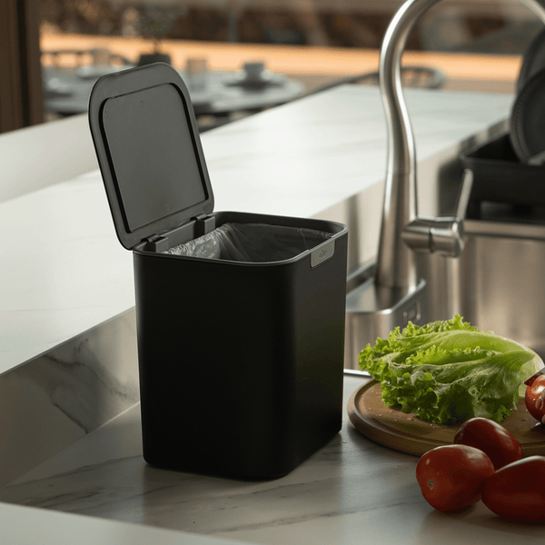 Lixeira de Bancada/Parede Ou 5L Linha Liv - Ou