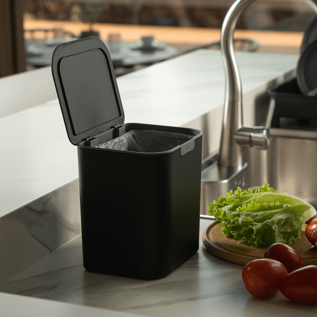 Lixeira de Bancada/Parede Ou 5L Linha Liv - Ou