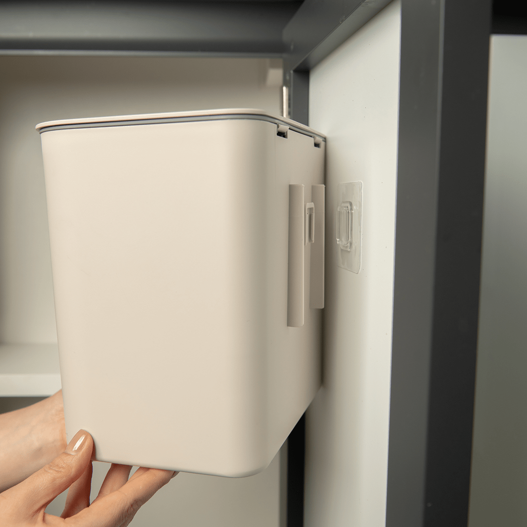 Lixeira de Bancada/Parede Ou 5L Linha Liv - Ou