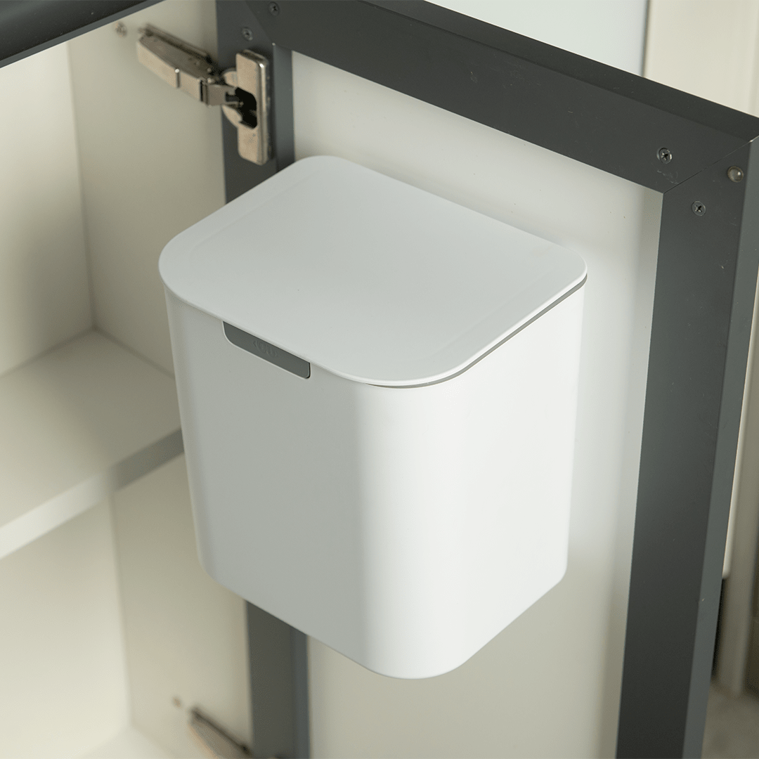 Lixeira de Bancada/Parede Ou 5L Linha Liv - Ou