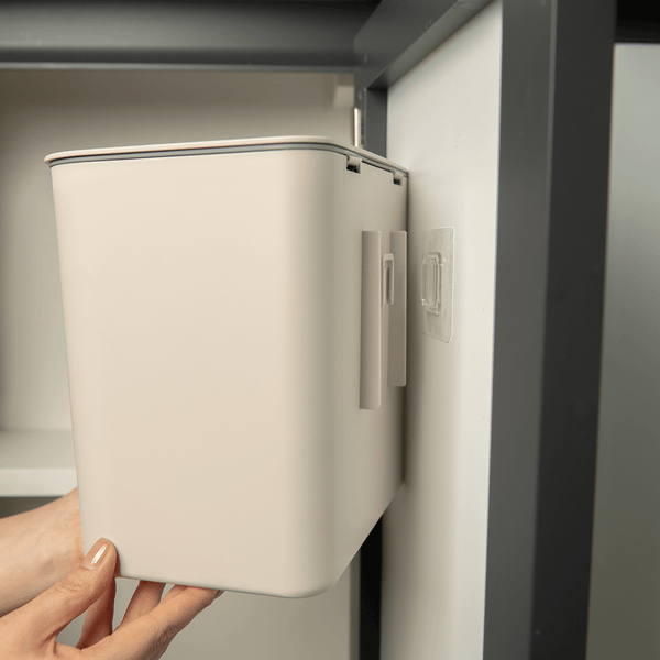 Lixeira de Bancada/Parede Ou 5L Linha Liv - Ou