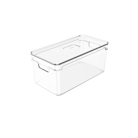 Organizador de armários com tampa Ou 5L Linha Clear