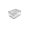 Organizador de geladeira com tampa Ou 2,2L Linha Clear Fresh