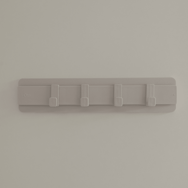 Organizador de Parede Multiuso Ou com 4 Ganchos Linha Flow - Ou