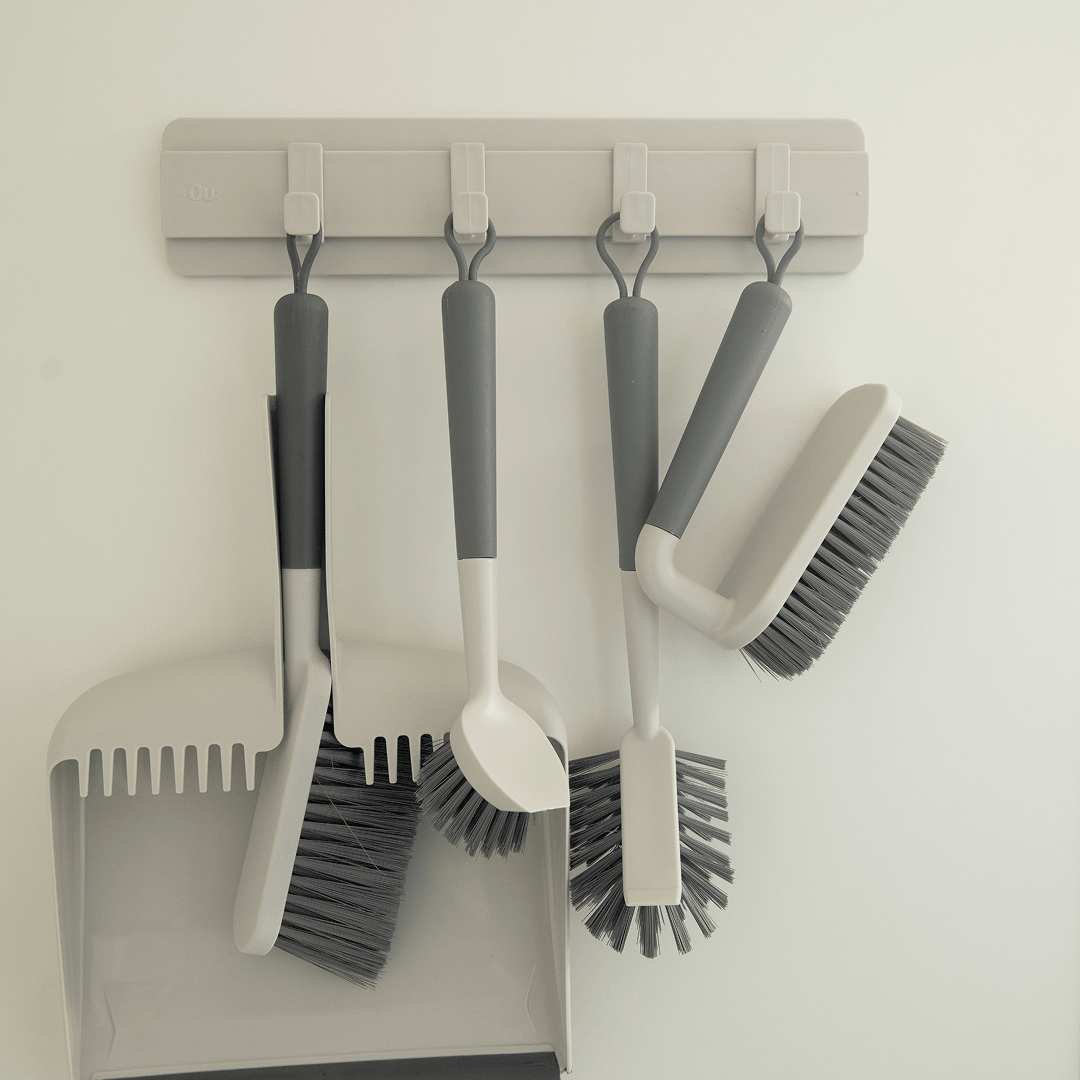 Organizador de Parede Multiuso Ou com 4 Ganchos Linha Flow - Ou