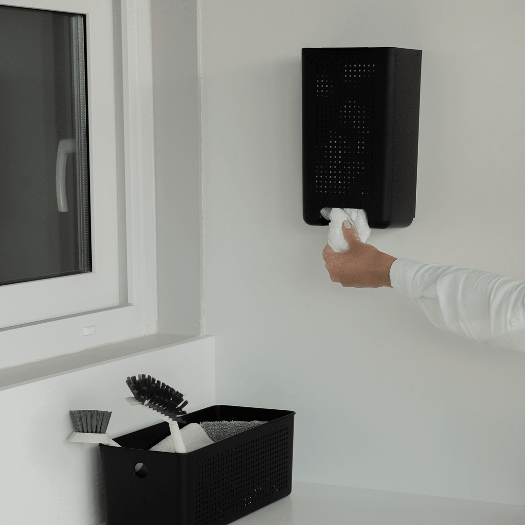 Organizador de Parede Para Sacolas Ou Linha Flow - Ou