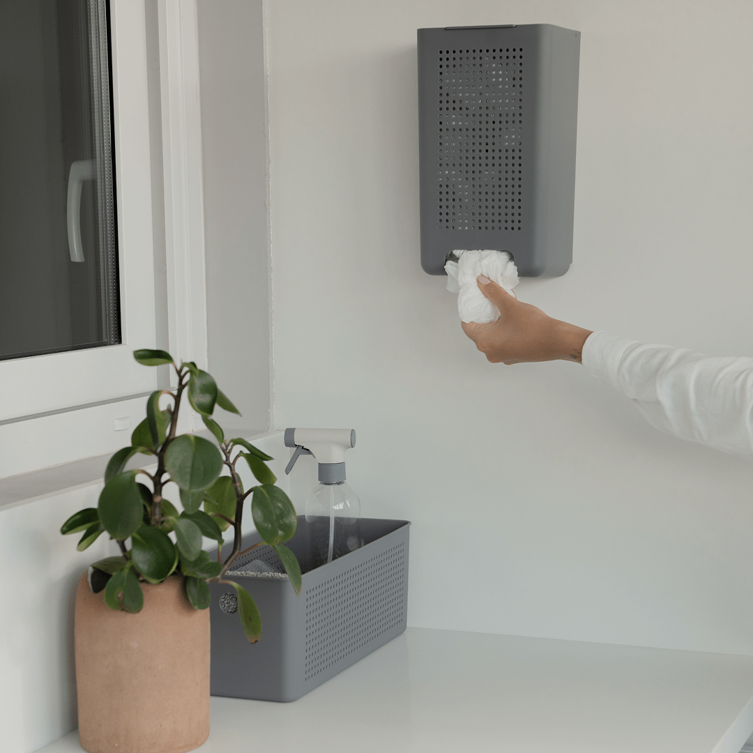 Organizador de Parede Para Sacolas Ou Linha Flow - Ou