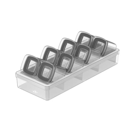 Organizador de temperos Ou 9 peças Linha Clear Gavetas