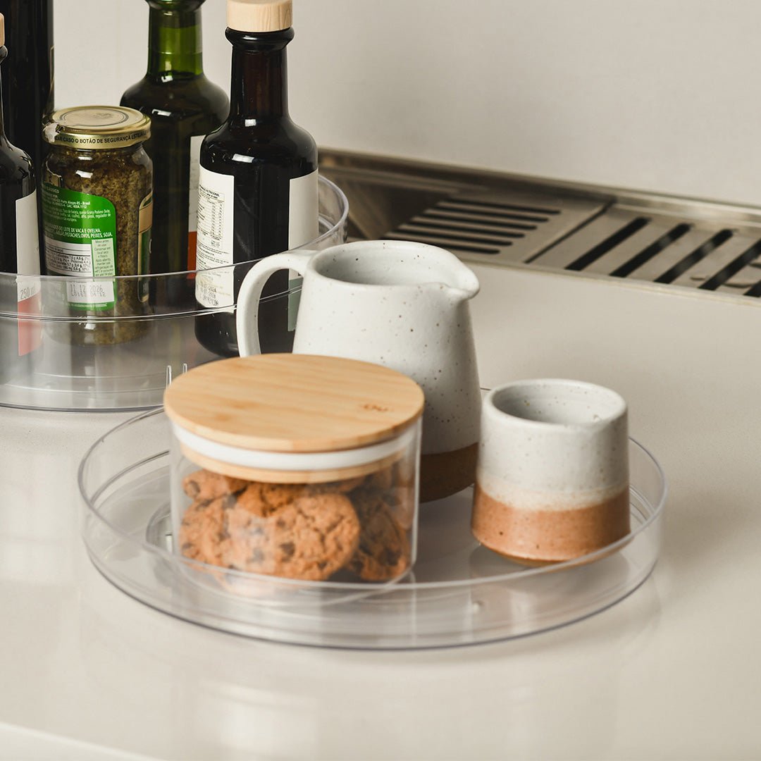 Organizador Giratório Baixo Ou Linha Clear - Ou
