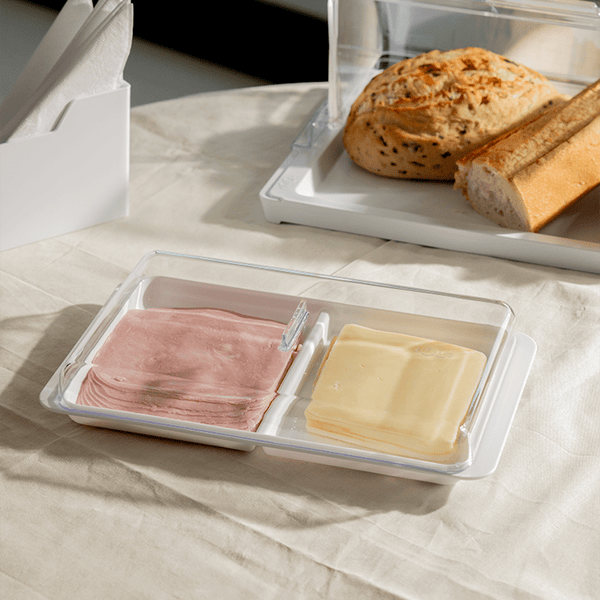 Porta frios duplo com tampa Linha Break - Ou