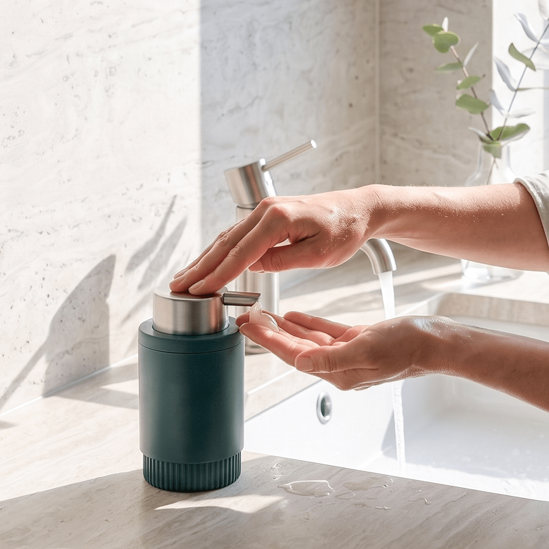 Porta Sabonete Líquido 300ml Ou Linha Dórica - Ou