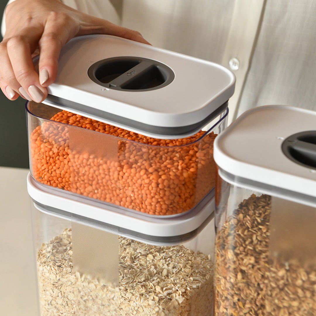 Pote Hermético 700ml Retangular Ou Linha Bolt - Ou