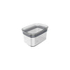 Pote hermético organizador retangular Ou 650ml Linha Block