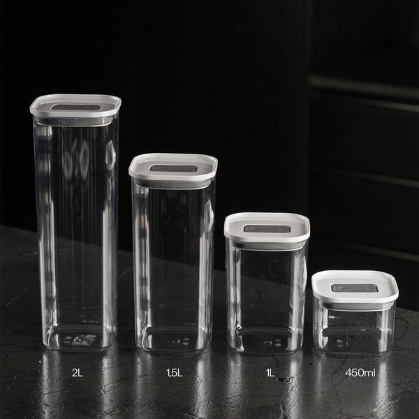 Pote Hermético Ou Quadrado 450ml Linha Duo Lock