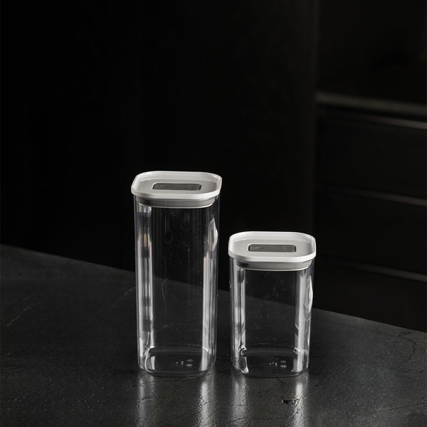 Kit de Potes Herméticos Ou Quadrados 2 Peças Linha Duo Lock