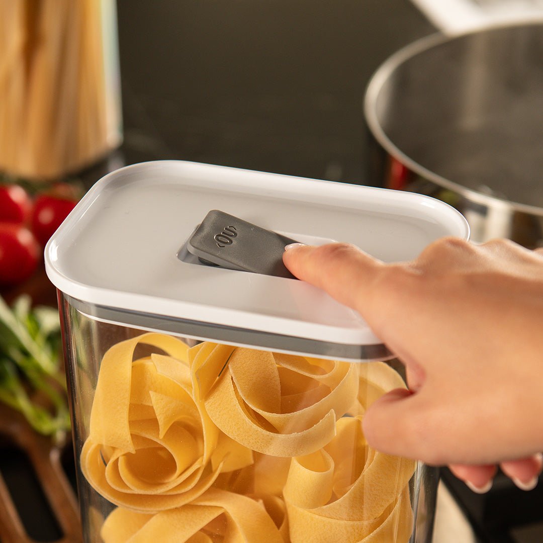 Pote Hermético Ou Retangular 1,5L Linha Duo Lock - Ou