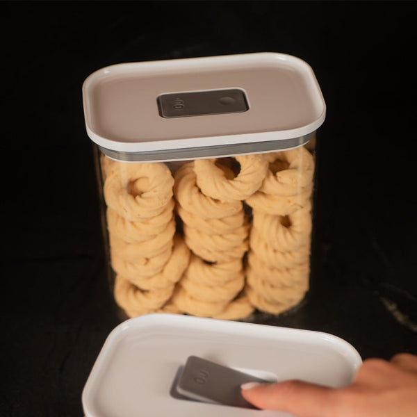 Pote Hermético Ou Retangular 1,5L Linha Duo Lock - Ou